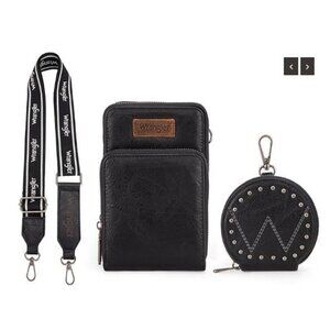 COPY - Wrangler Crossbody Cell Phone Purse 3 PC